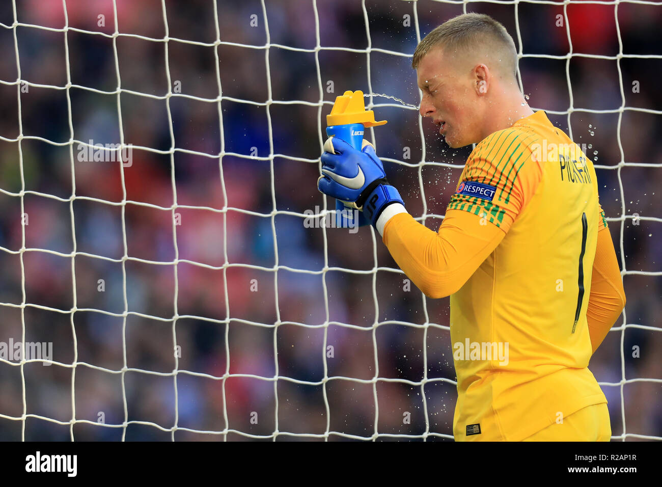 Jordan pickford wembley stadium hi-res stock photography and images - Alamy