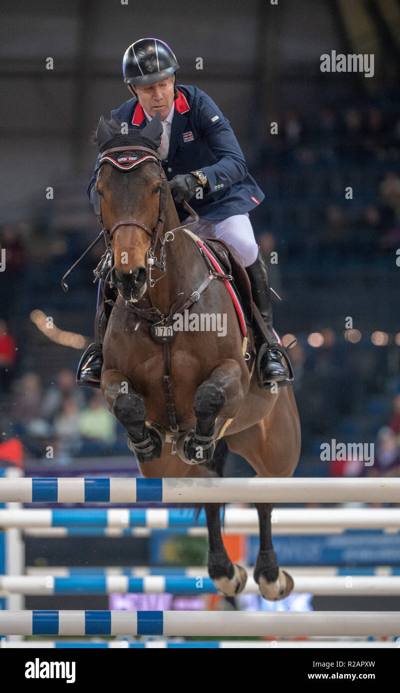 Stuttgart, Germany. 18th Nov, 2018. 34th International Horse Show