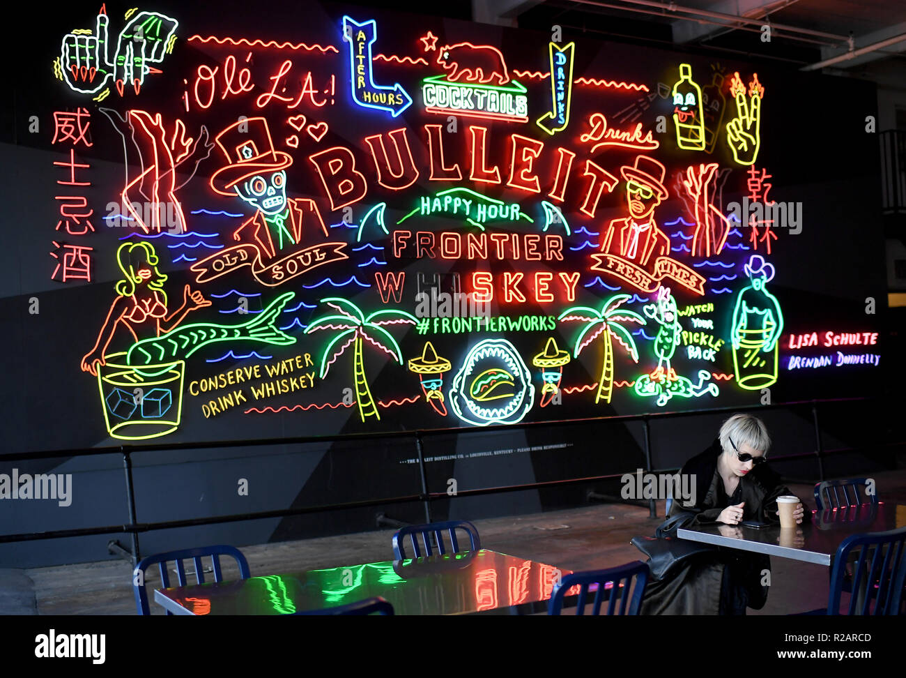 Los Angeles Usa 06th Nov 18 Bulleit Whiskey Frontier Works Neon Sign At Grand Central Market Credit Britta Pedersen Dpa Zentralbild Zb Dpa Alamy Live News Stock Photo Alamy Los Angeles Usa 06th Nov 18 Bulleit Whiskey Frontier Works Neon Sign At Grand Central Market Credit Britta Pedersen Dpa Zentralbild Zb Dpa Alamy Live News Stock Photo Alamy
