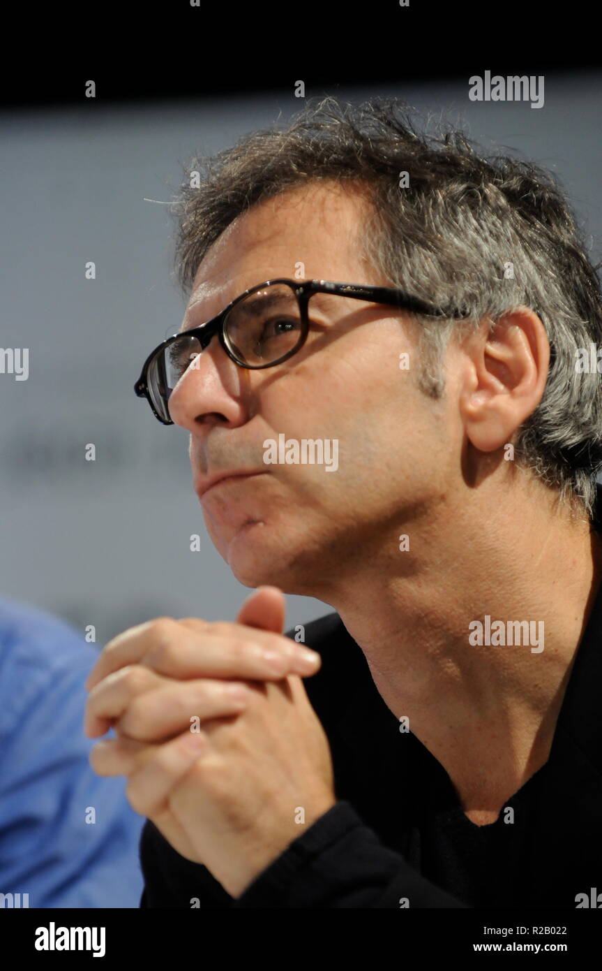 Gilles Finchelstein, President of Jean Jaures Foundation, Lyon, France Stock Photo