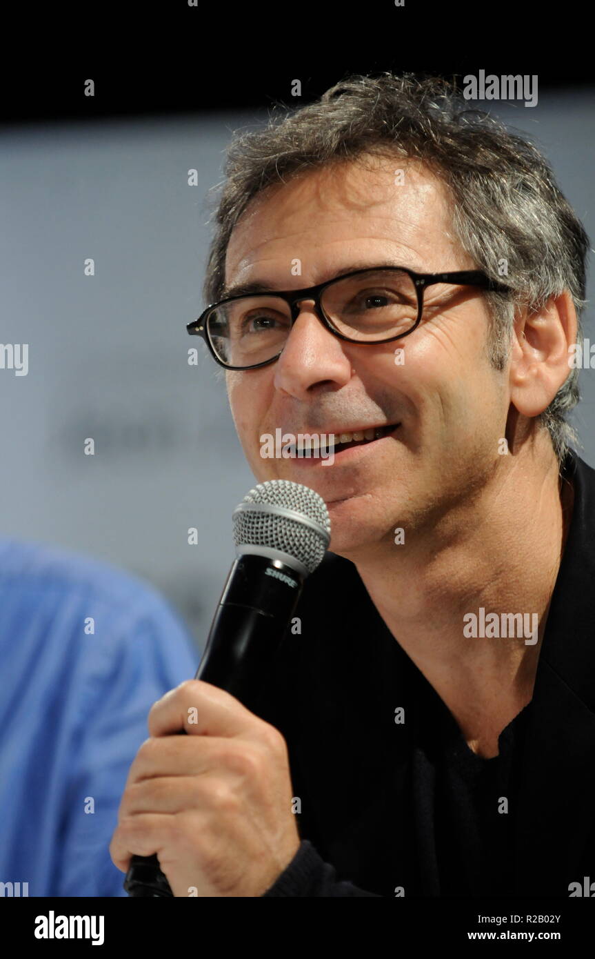 Gilles Finchelstein, President of Jean Jaures Foundation, Lyon, France Stock Photo