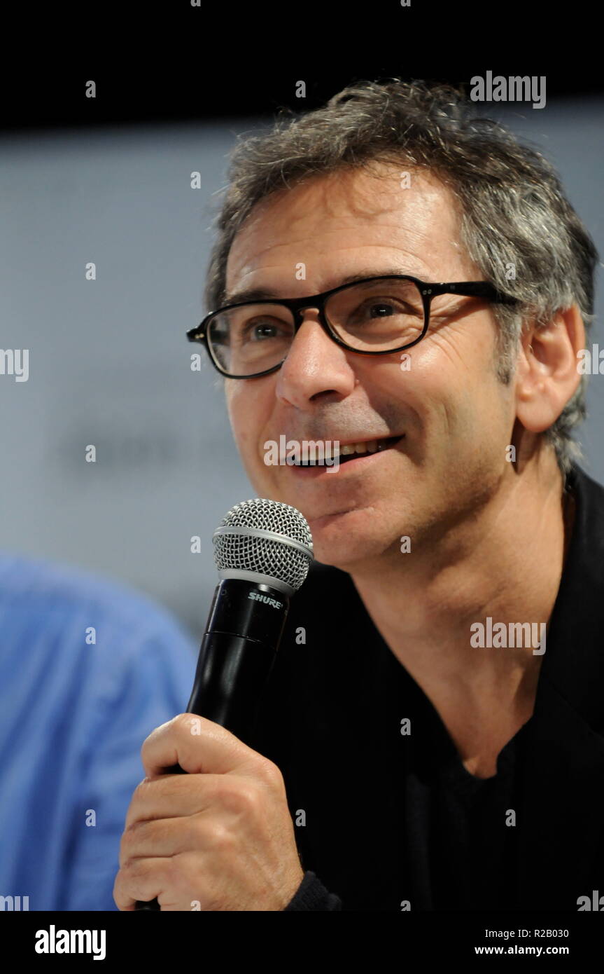 Gilles Finchelstein, President of Jean Jaures Foundation, Lyon, France Stock Photo