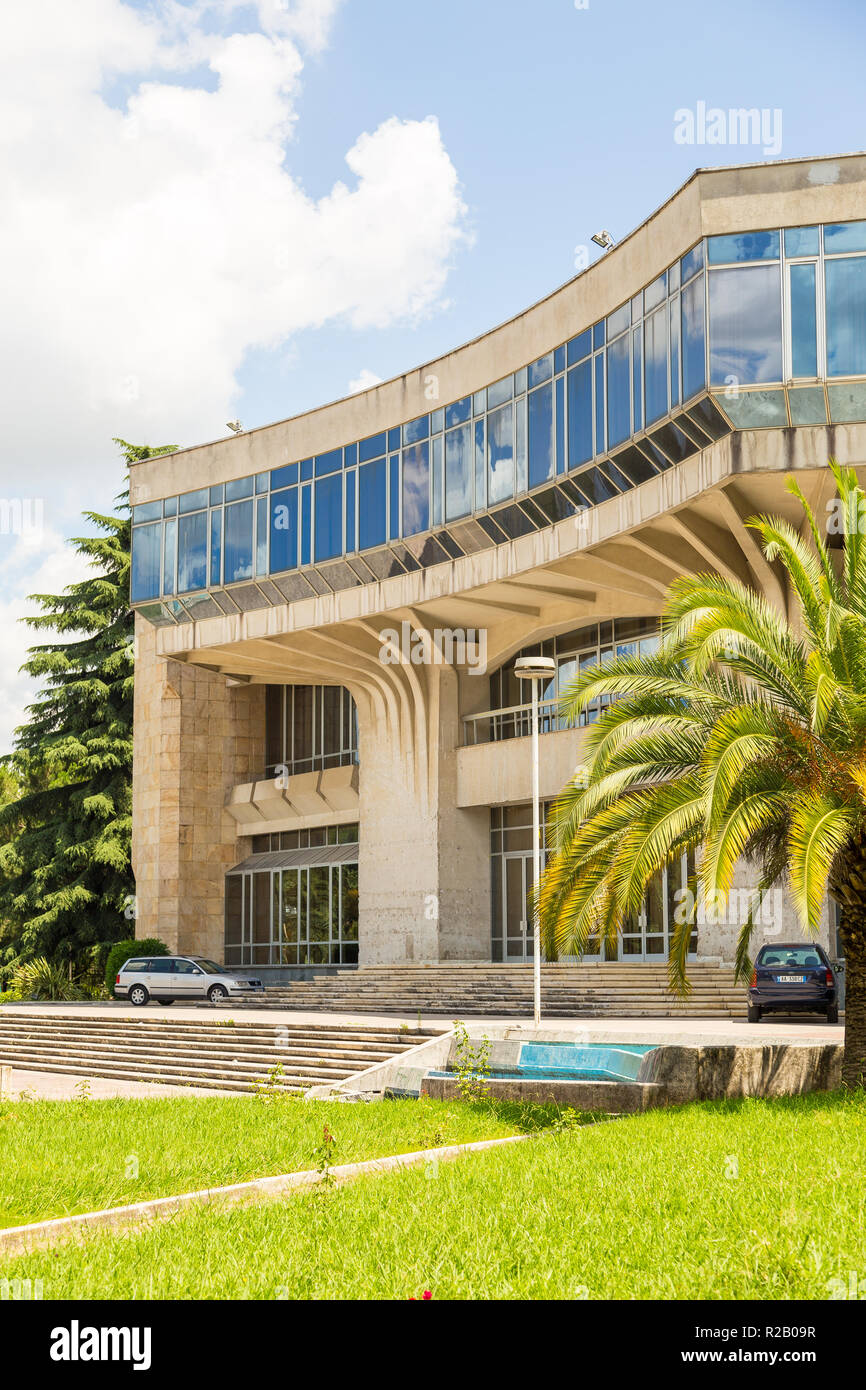 Tirana, Albania- 01 July 2014: Polytechnic University of Tirana, public
