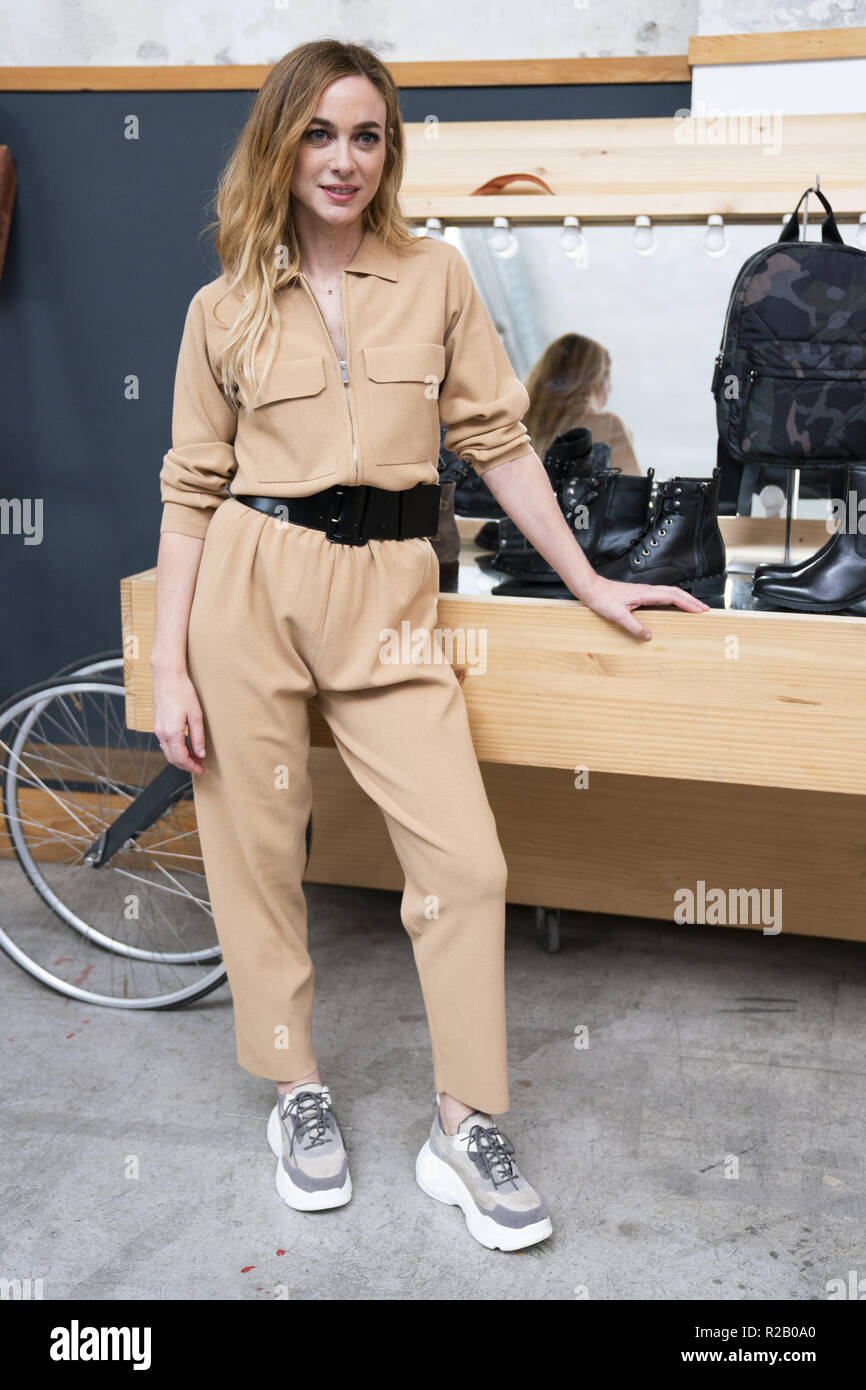 Marta Hazas attends Merkal Flash Presentation in Madrid, Spain