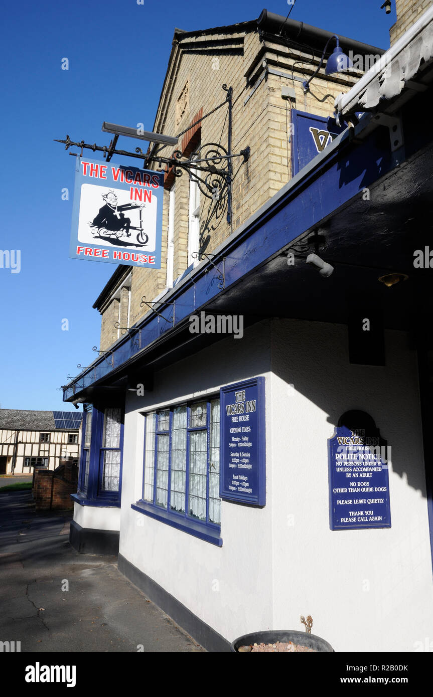 The Vicar’s Inn, Ardeley, Bedfordshire, opened in 1860 as the Steam