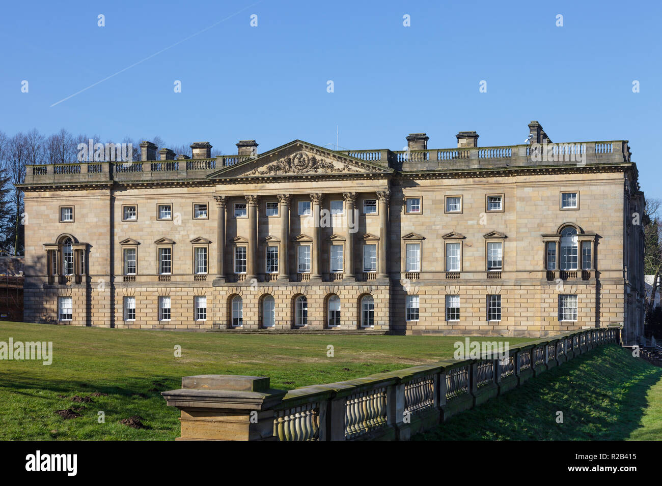 Wentworth Castle, country house, former seat of the Earls of Strafford, Stainborough near