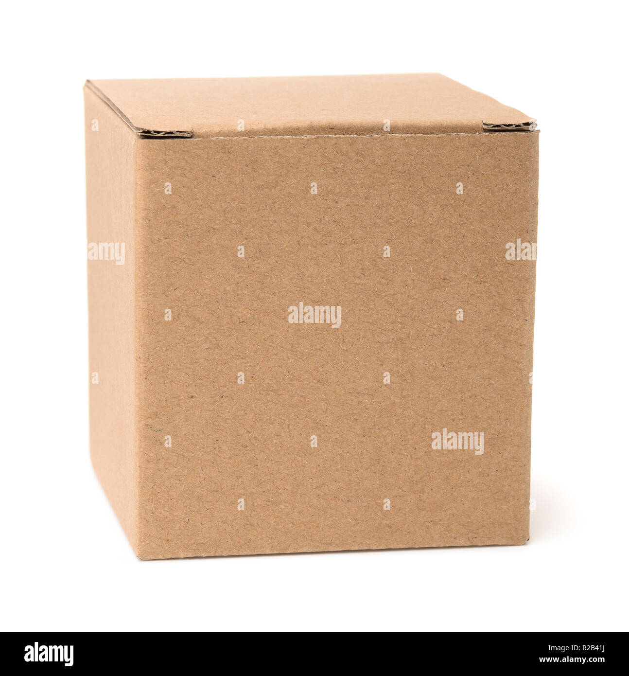 Download Front View Closed Cardboard Box High Resolution Stock Photography And Images Alamy