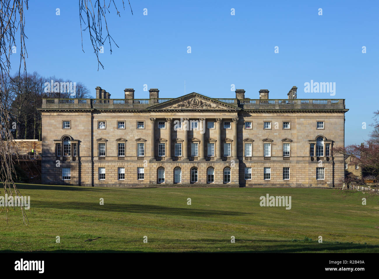 Wentworth Castle, country house, former seat of the Earls of Strafford, Stainborough near