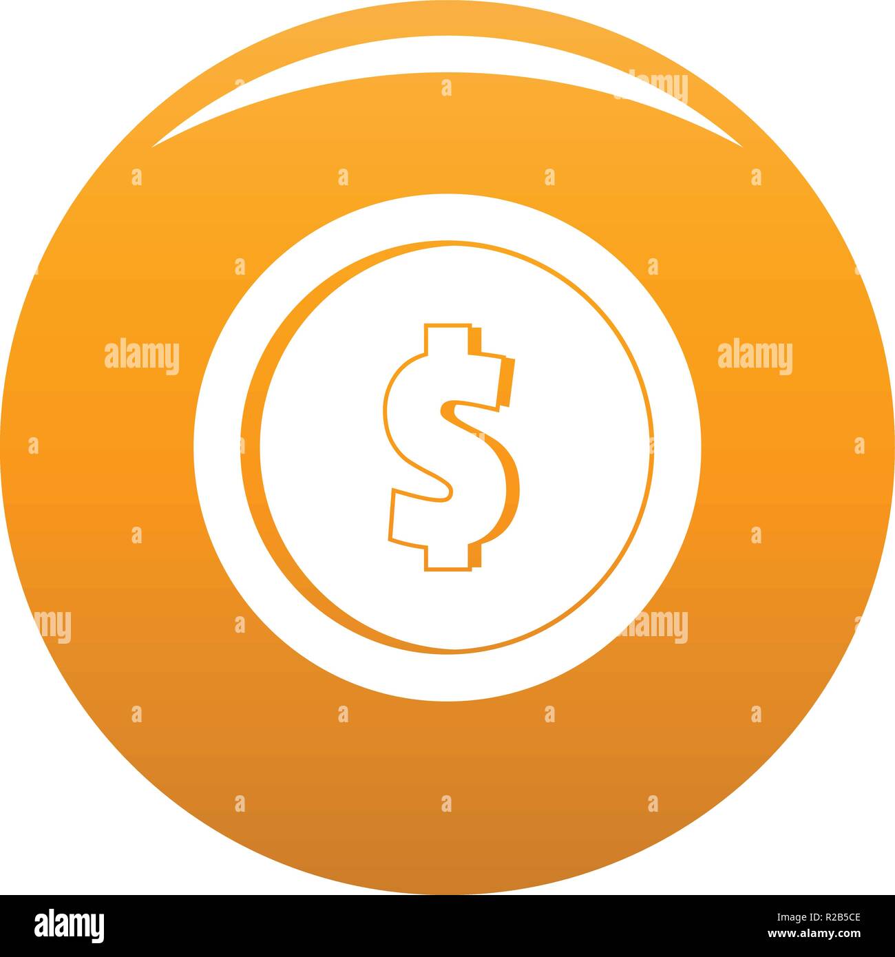 Design coin icon. Simple illustration of design coin vector icon for ...