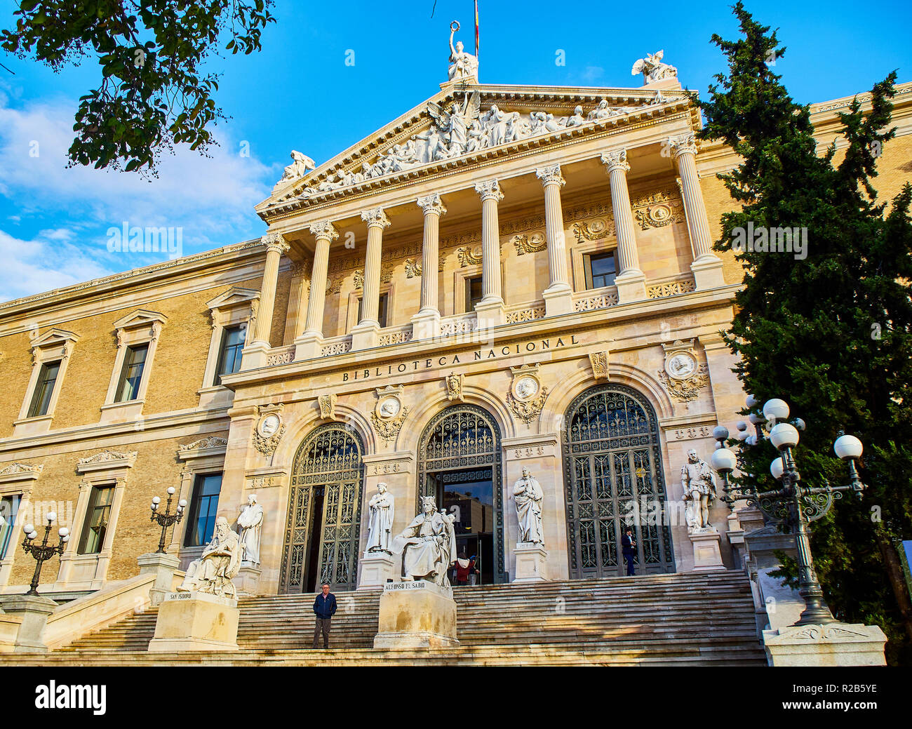 Library In Spain National archaeological museum madrid hi-res stock photography and ...