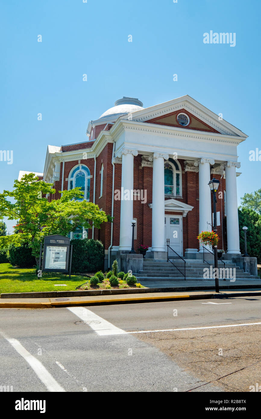 Manly Memorial Baptist Church, 202 South Main Street, Lexington