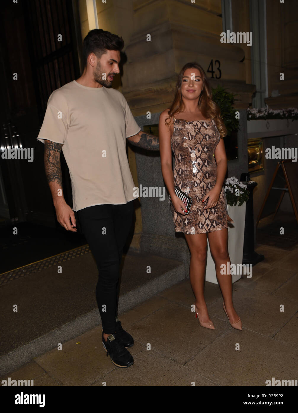 Love Island Couple Adam Collard And Zara Mcdermott Enjoy A Date