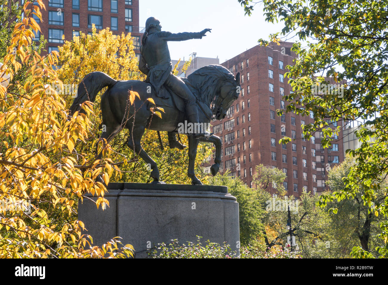 Washington Statue, Union Square Park, NYC Stock Photo Alamy