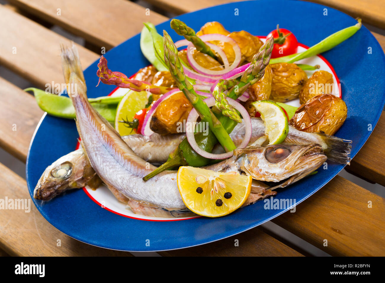 Roasted whiting hires stock photography and images Alamy