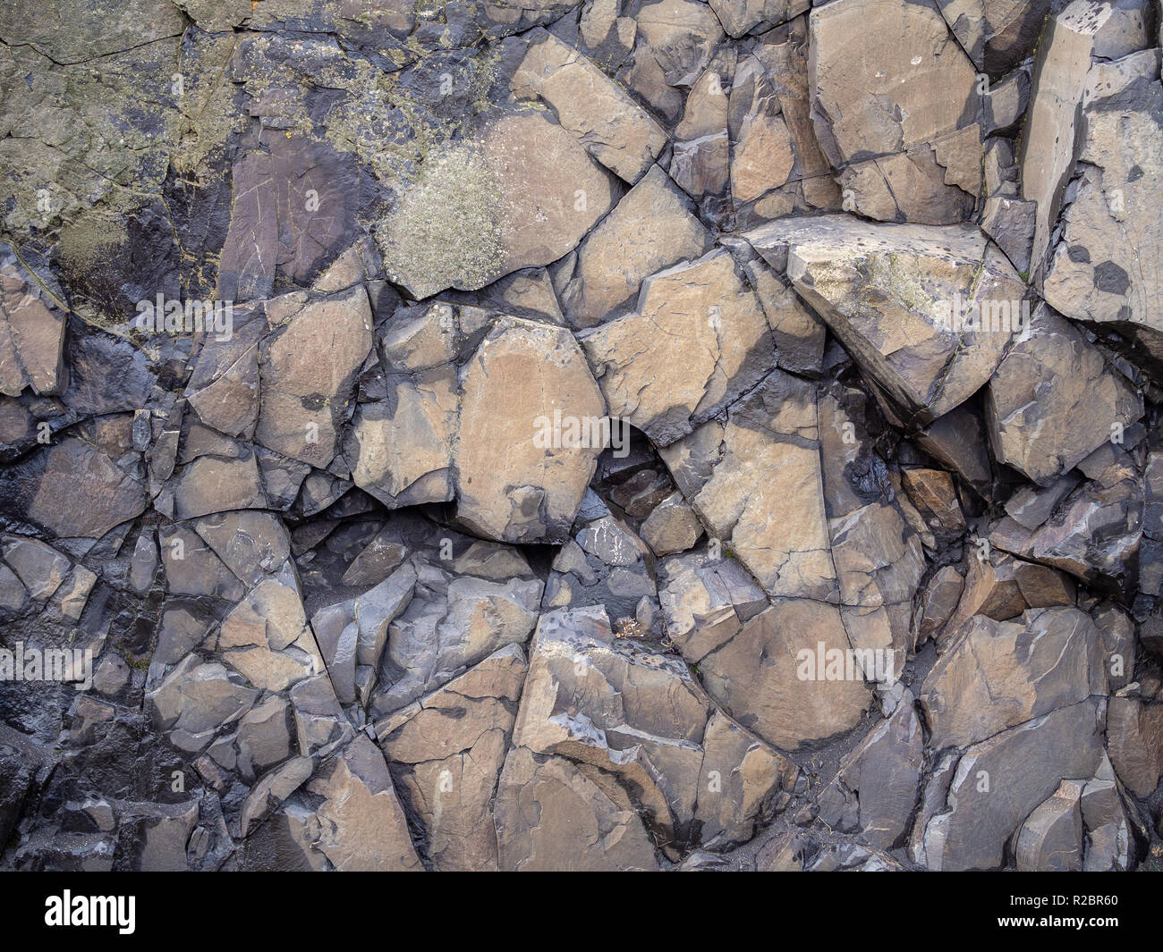 Real sharp rock texture Stock Photo