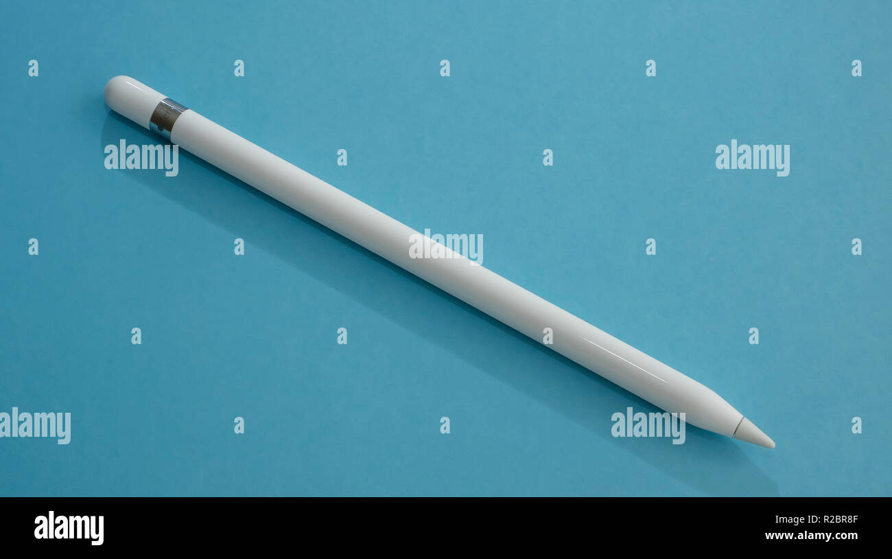 Apple Pencil for iPad Stock Photo