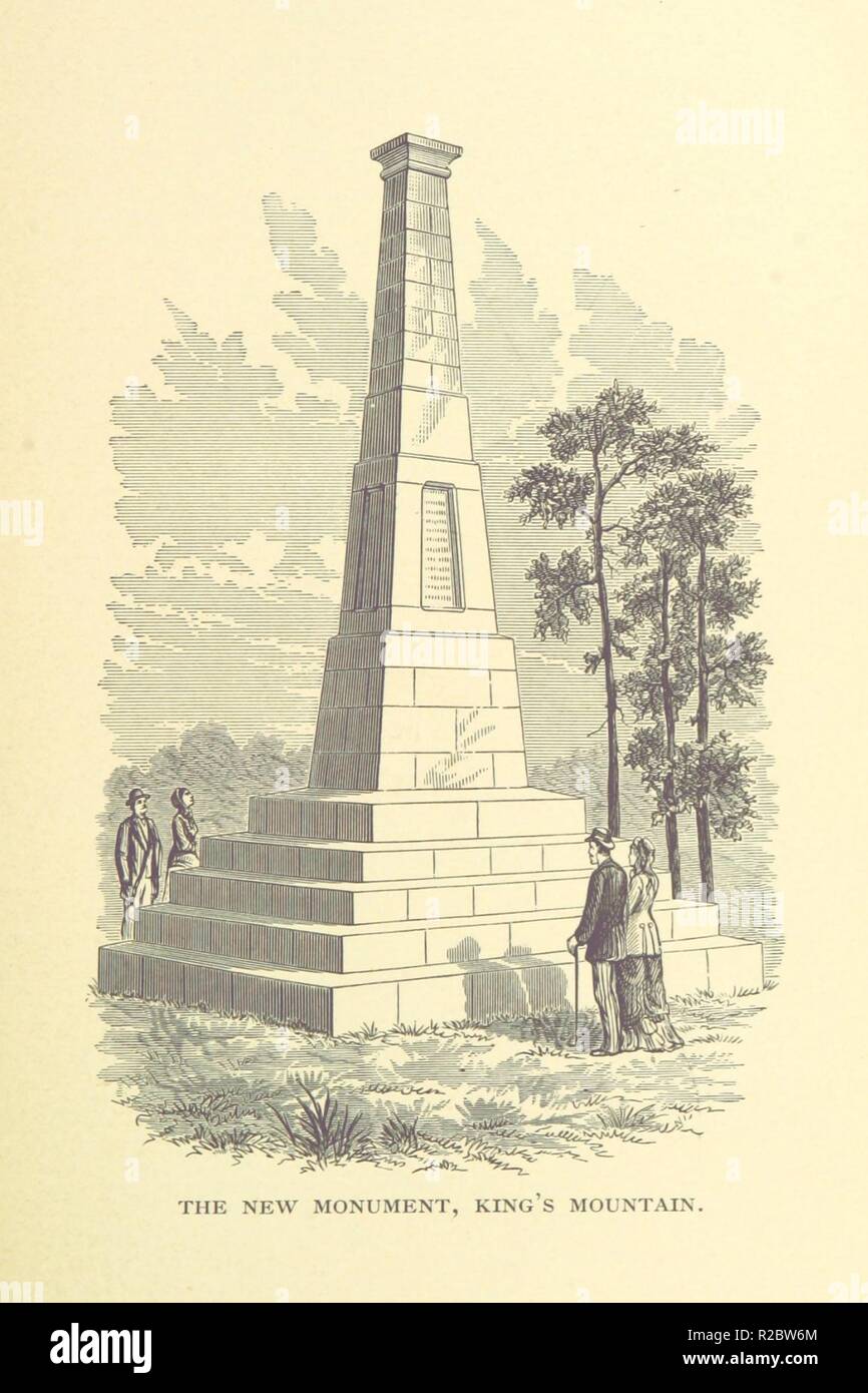 page 13 of 'King's Mountain and its Heroes history of the battle of King's Mountain, October 7th, 1780, and the events which led to it . With . portraits, maps, and plans' . Stock Photo