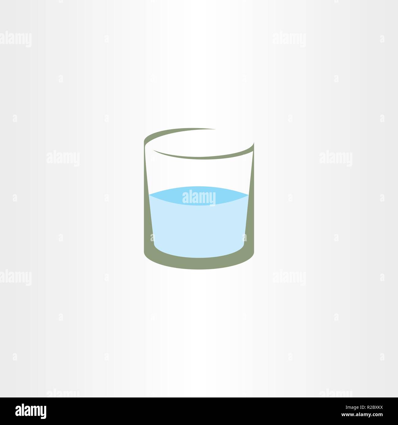 glass of water icon vector logo symbol design Stock Vector Image & Art -  Alamy