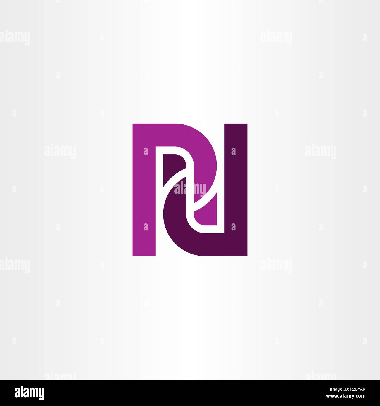 pd letter p and d purple logo vector Stock Vector Image & Art - Alamy