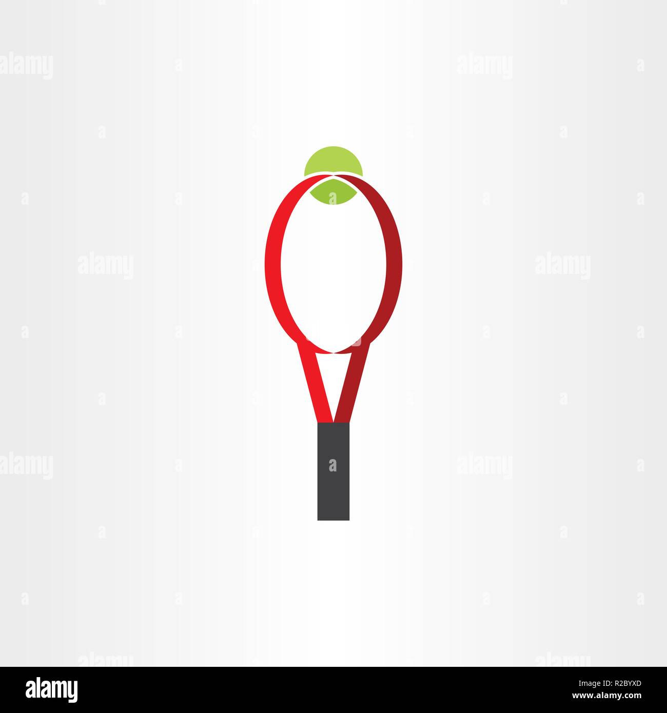tennis racket and ball clipart logo vector icon design Stock Vector ...