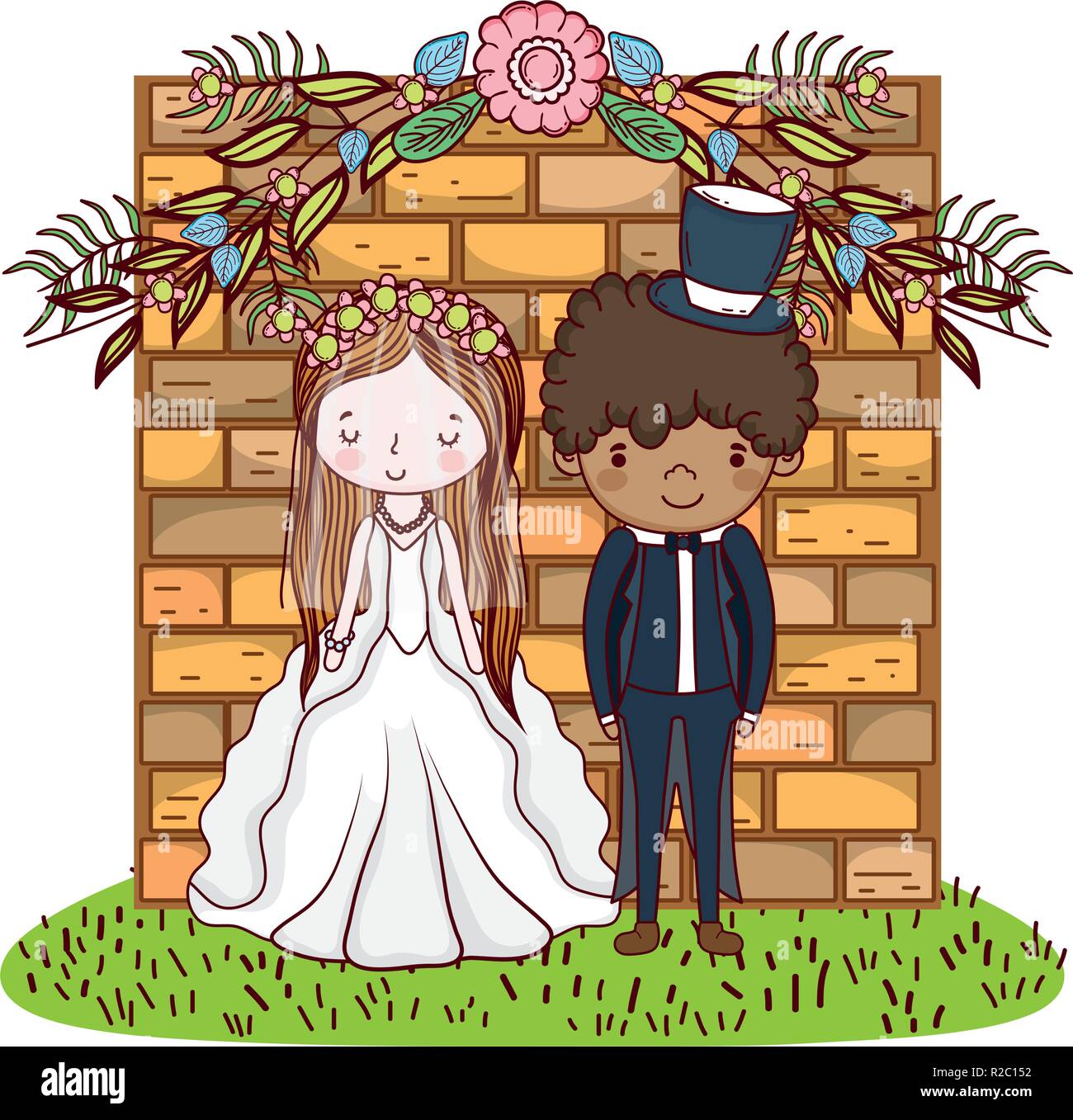 couple marriage cute cartoon Stock Vector Image & Art - Alamy couple marriage cute cartoon Stock Vector Image & Art - Alamy