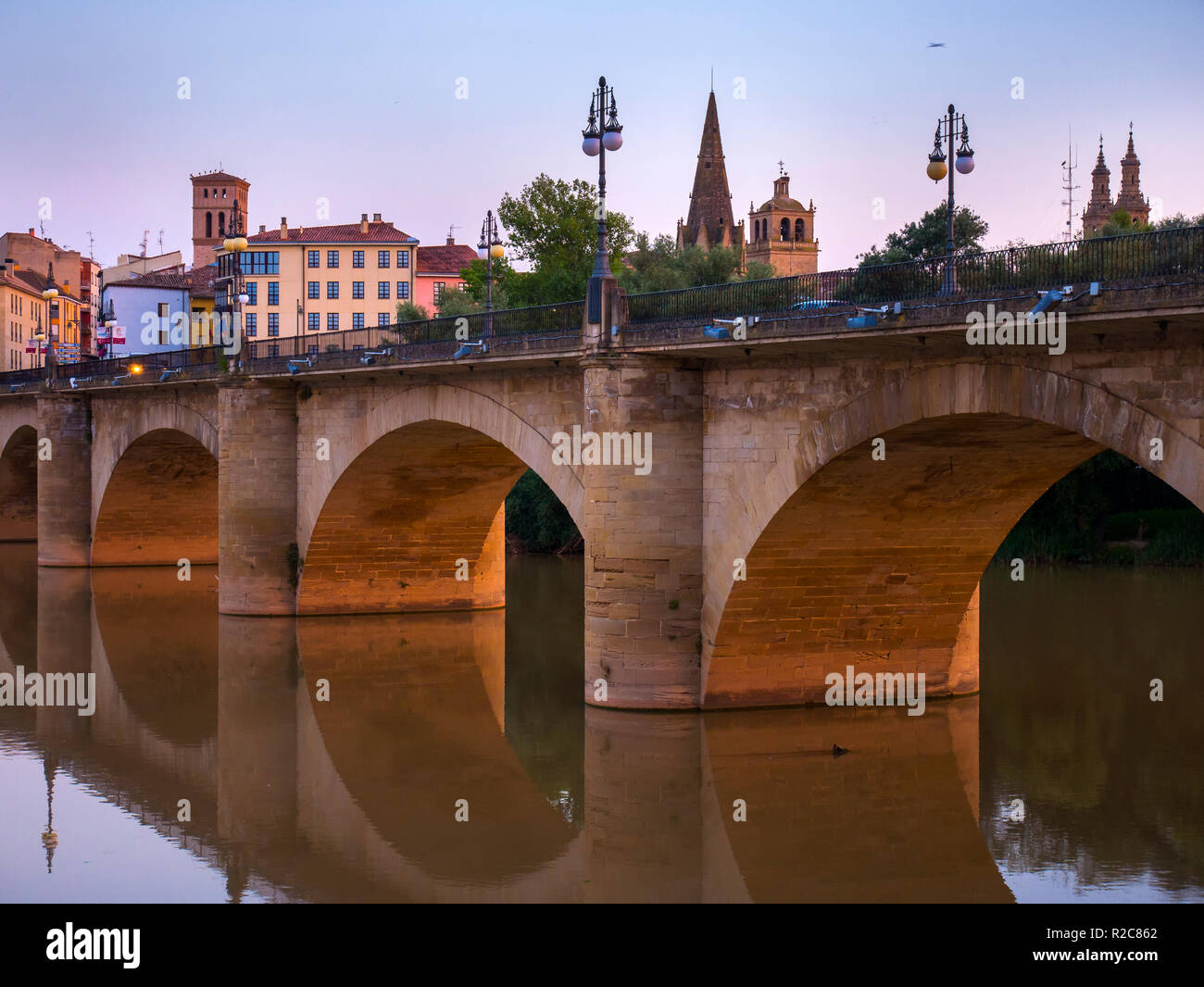 Foto de Puente de Piedra en La Rioja