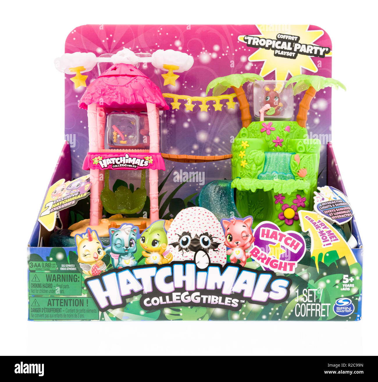 Winneconne WI 4 November 2018 A package of Hatchimals