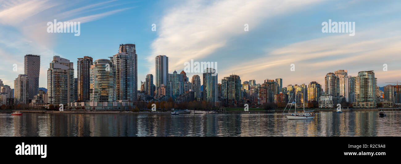 A Panorama of downtown Vancouver Stock Photo - Alamy