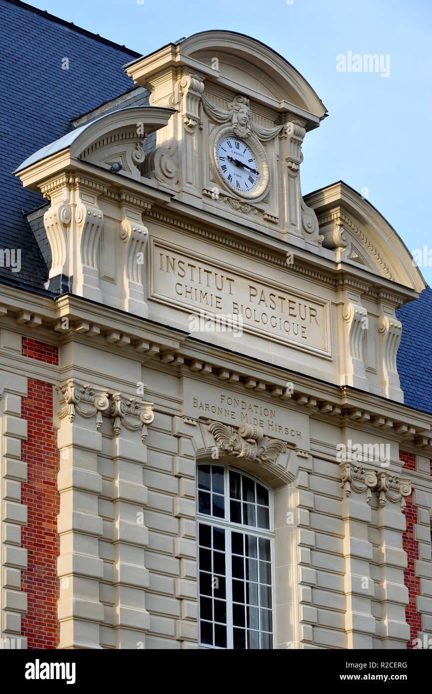 Pasteur Institute - Paris - France Stock Photo