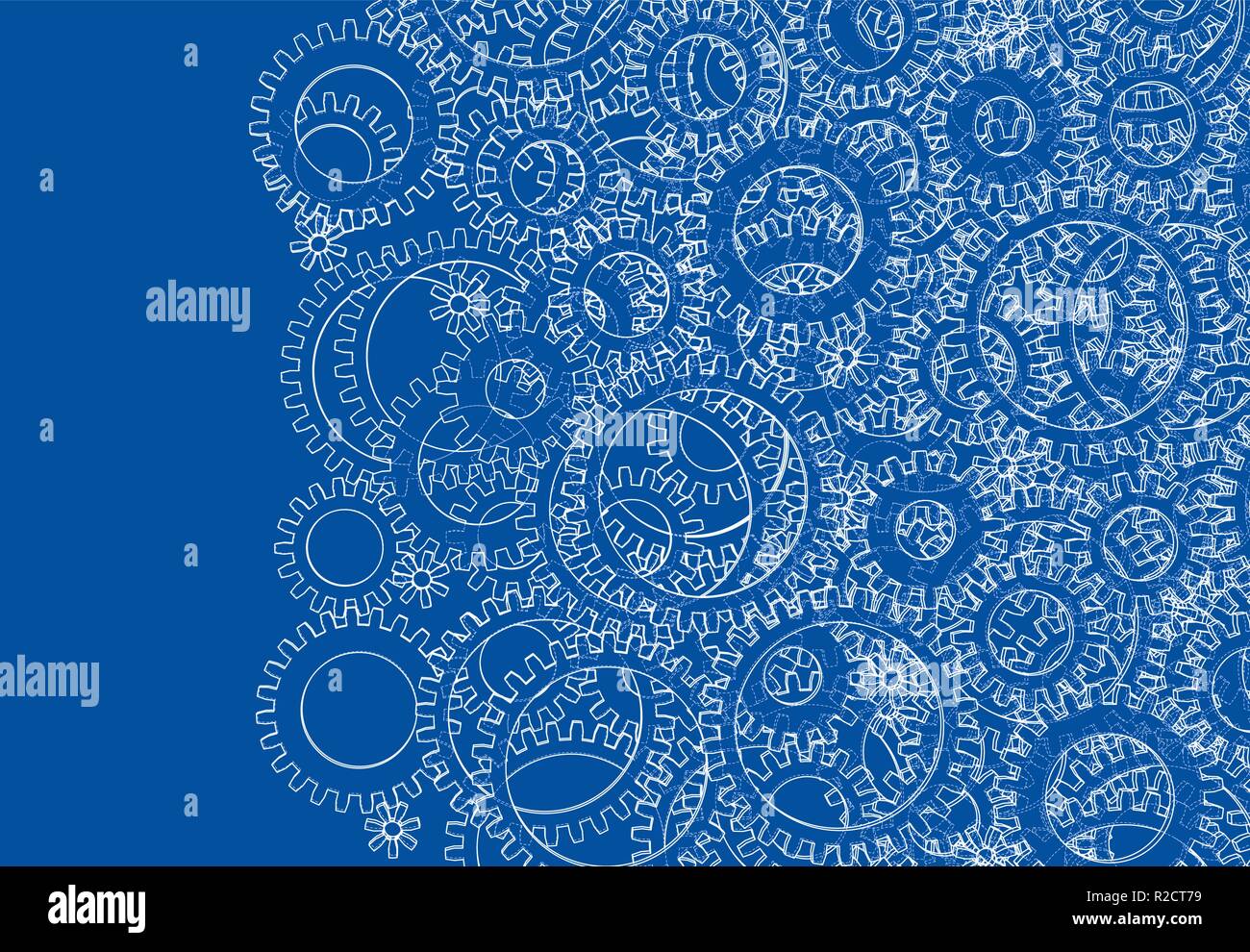 Abstract industrial technology background gears Stock Vector Images - Alamy