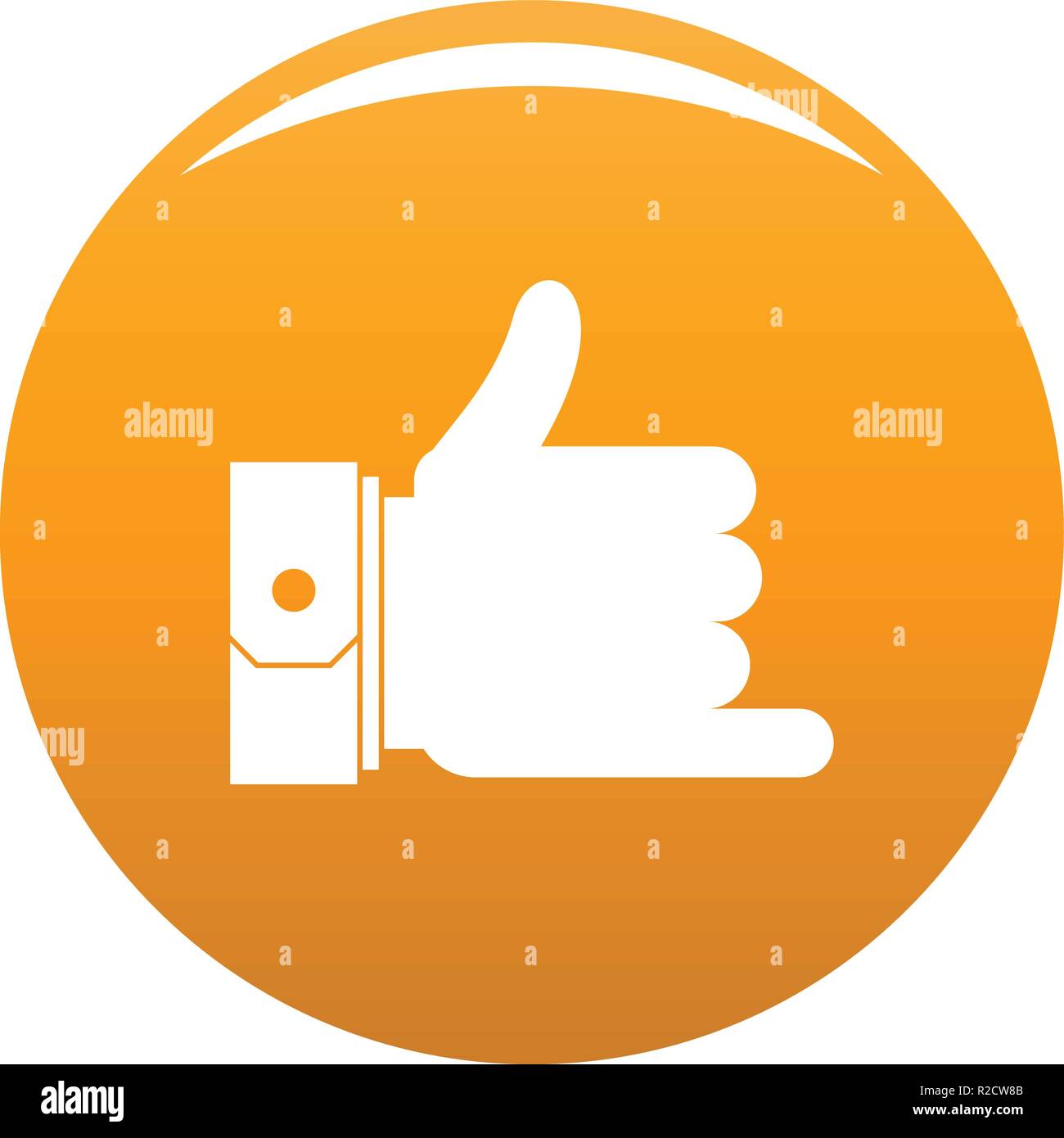Hand call icon. Simple illustration of hand call vector icon for any ...