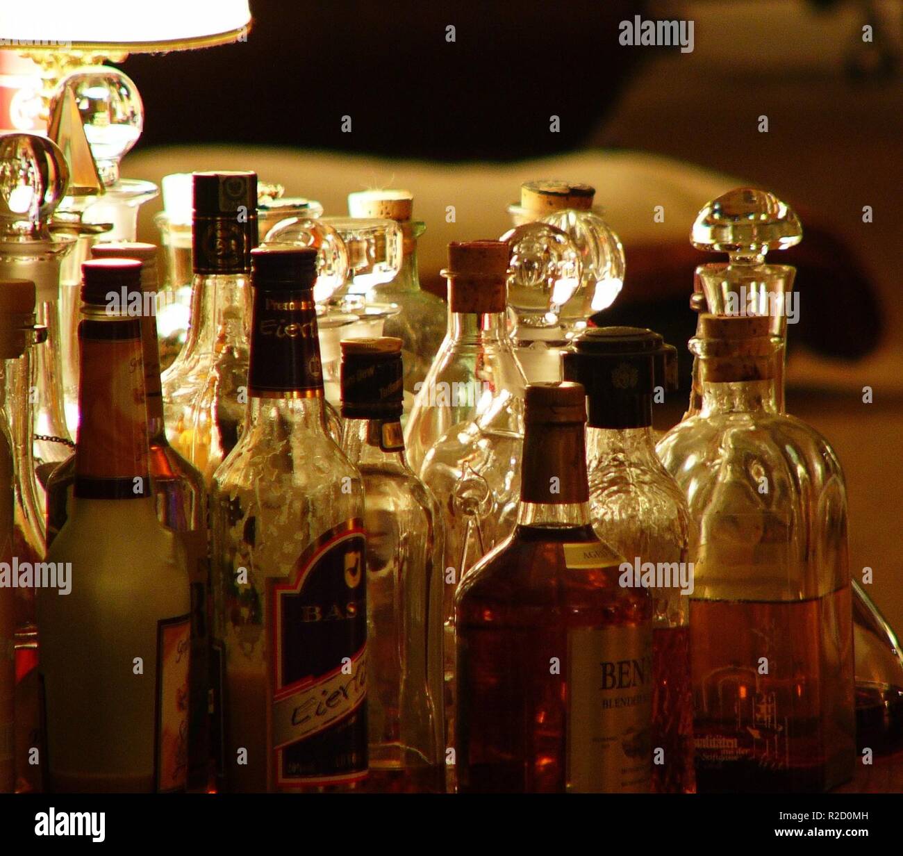 bottles paradise Stock Photo Alamy