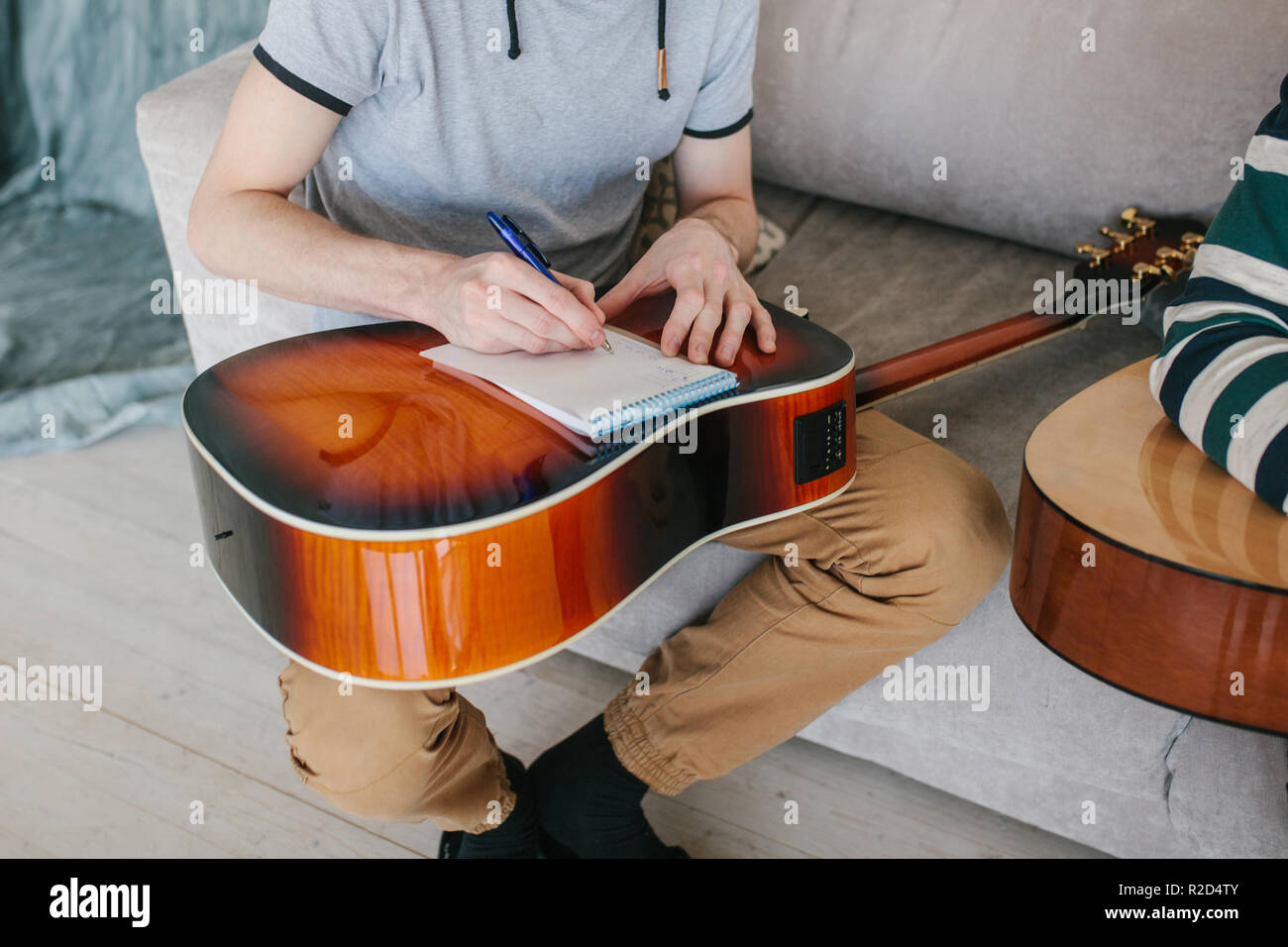 Learning to play the guitar. Interesting hobby or professional ...