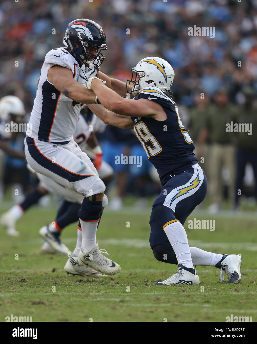 Nike Youth Los Angeles Chargers Joey Bosa #97 Blue Game