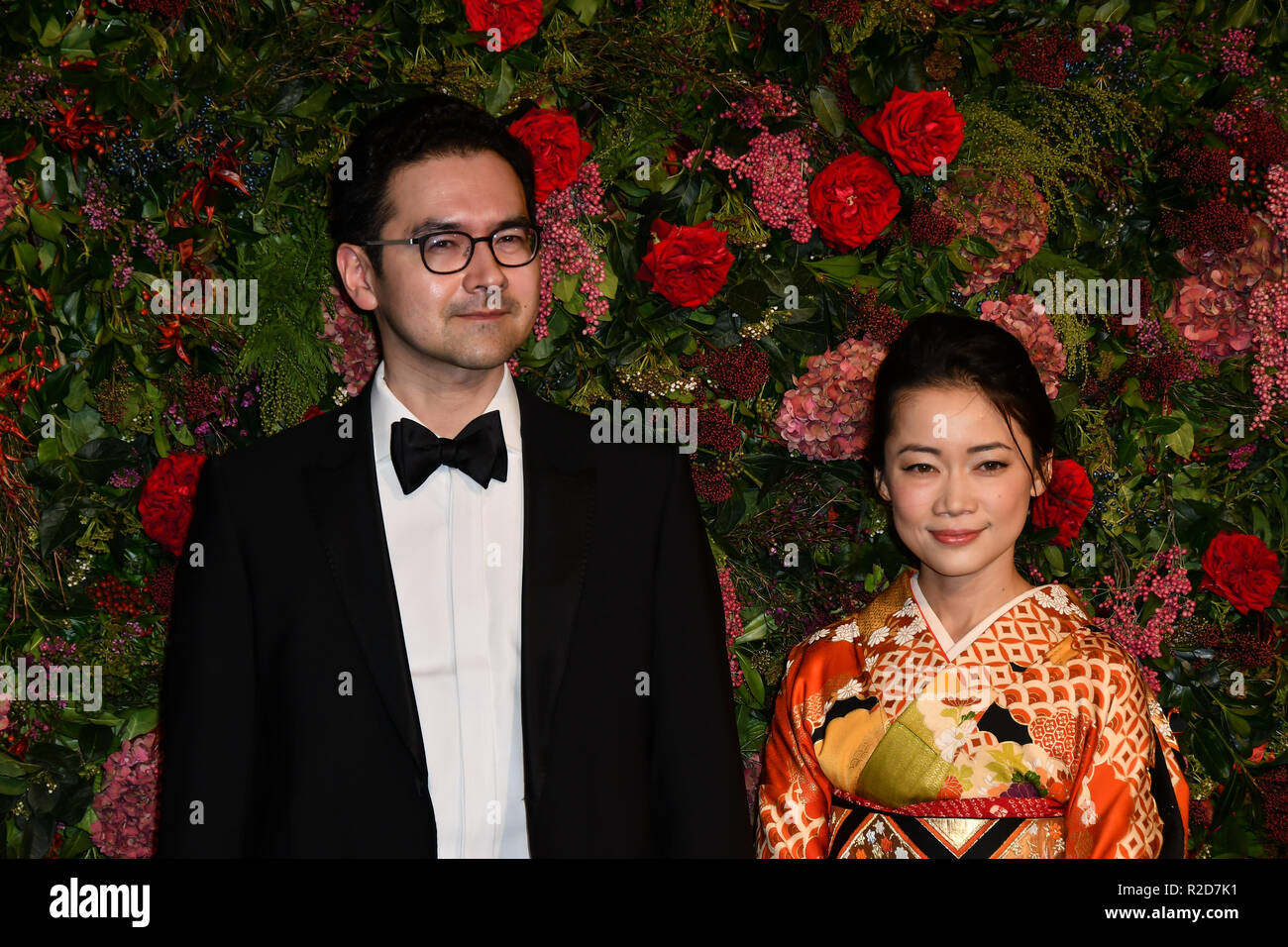 London, UK. 18th Nov, 2018. Francis Turnly attends The 64th Evening Standard Theatre Awards at Theatre Royal, on 18 November 2018, London, UK. Credit: Picture Capital/Alamy Live News Stock Photo