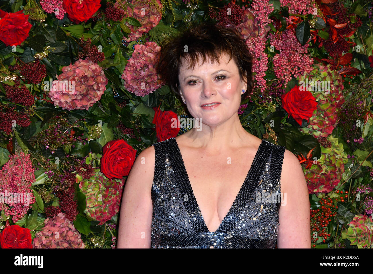 London, UK. 18th November, 2018. Monica Dolan attends The 64th Evening Standard Theatre Awards at Theatre Royal, on 18 November 2018, London, UK. Credit: Picture Capital/Alamy Live News Stock Photo