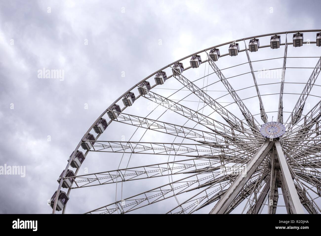 The Big Wheel at Place de la Concorde in Paris. France Stock Photo Alamy