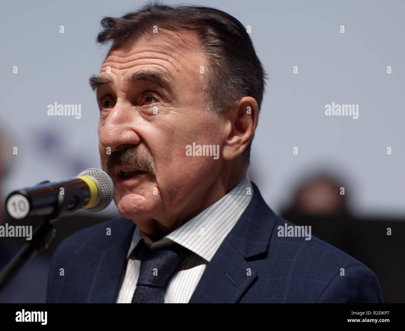 St. Petersburg, Russia - November 17, 2018: Leonid Kanevsky, Russian ...