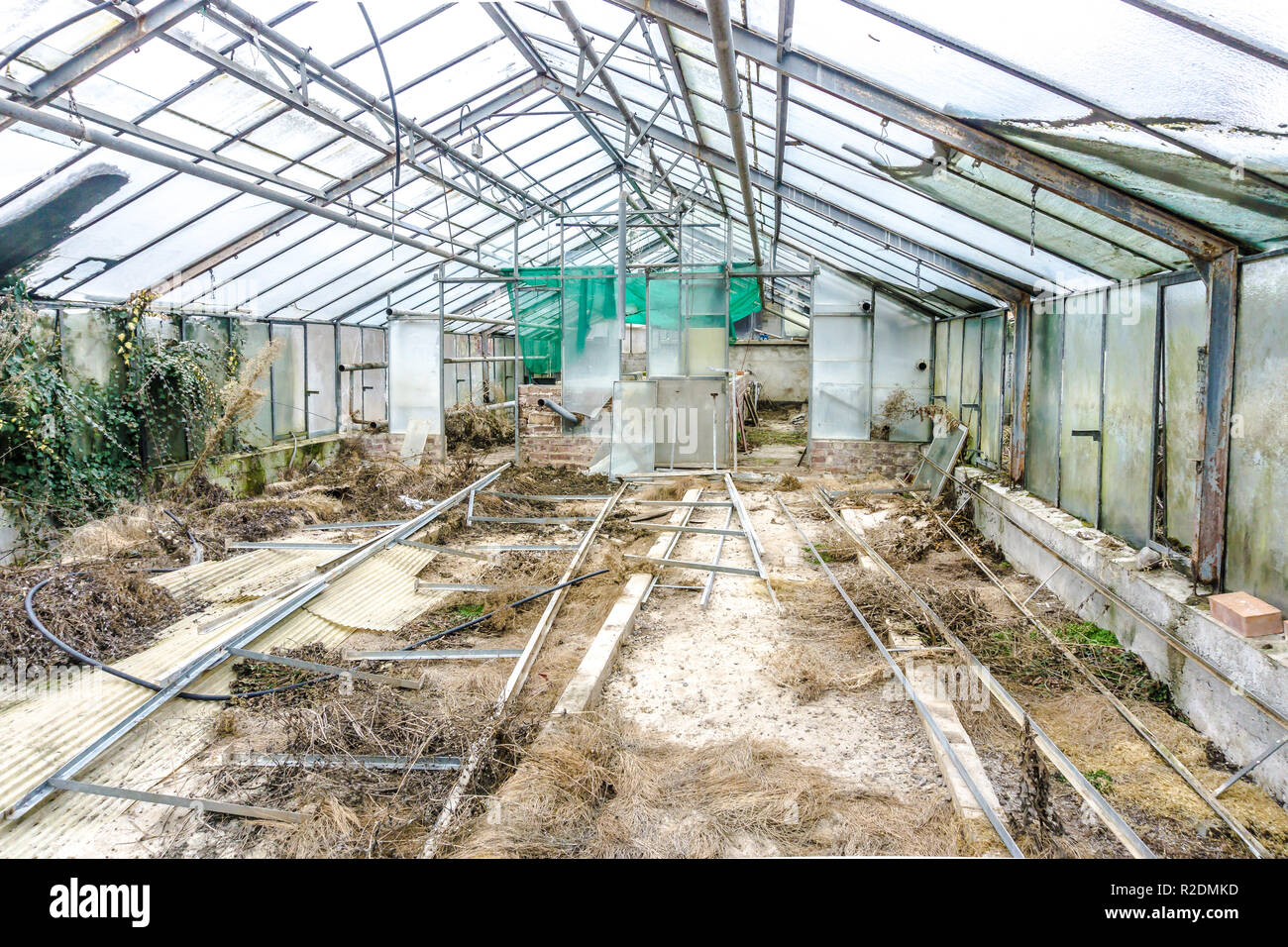 Greenhouse Glass Broken High Resolution Stock Photography and Images Alamy