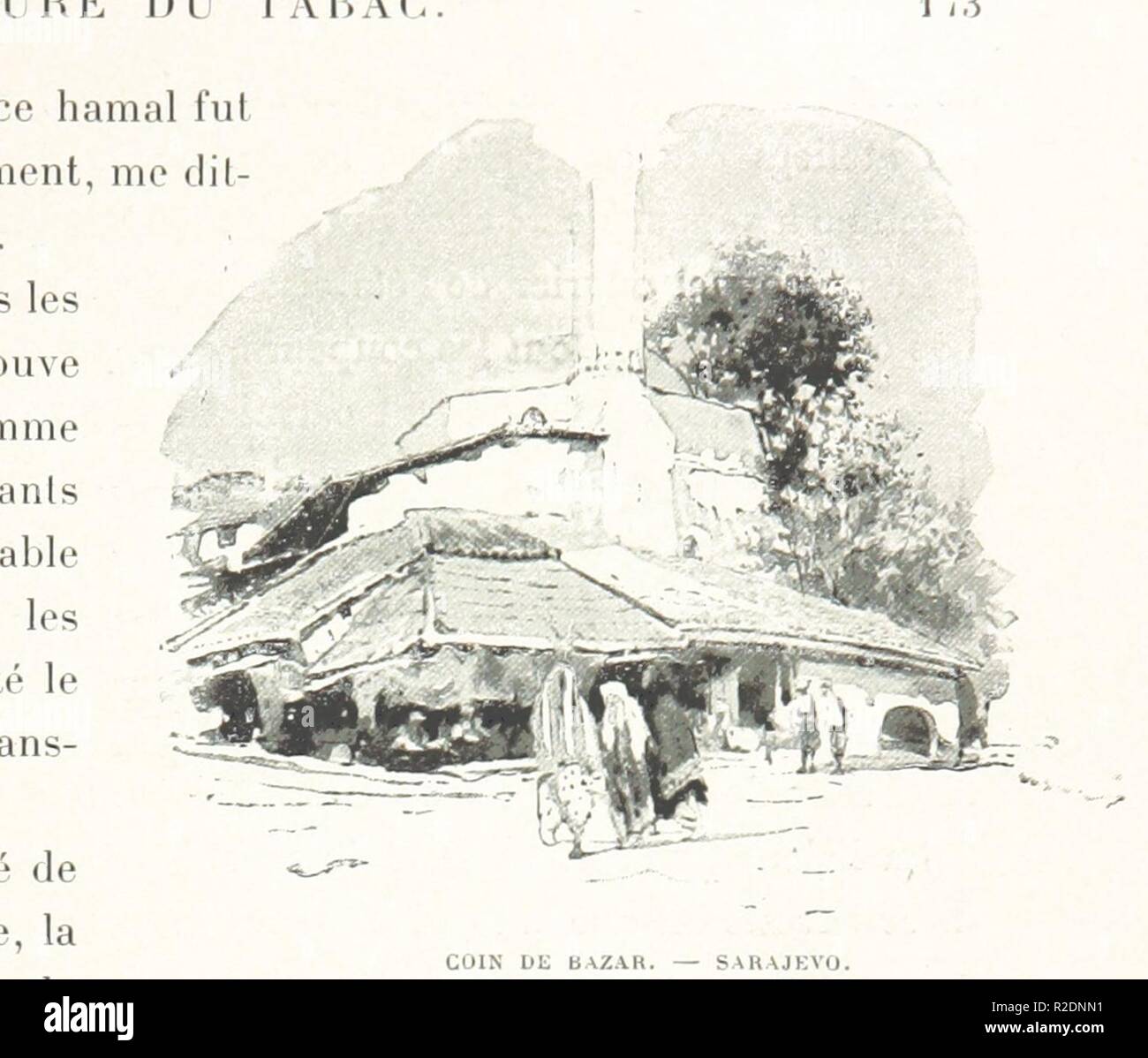 page 191 of 'A travers la Bosnie et l'Herzégovine. Études et impressions de voyage. [With plates and a map.]' . Stock Photo
