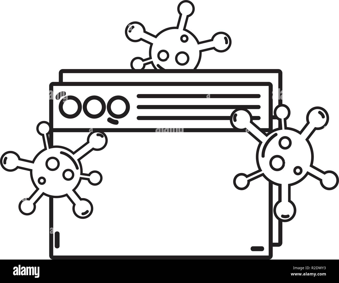 Isolated security system design Stock Vector Image &amp; Art - Alamy