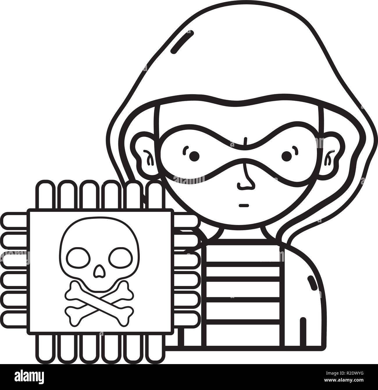 Isolated security system design Stock Vector Image &amp; Art - Alamy