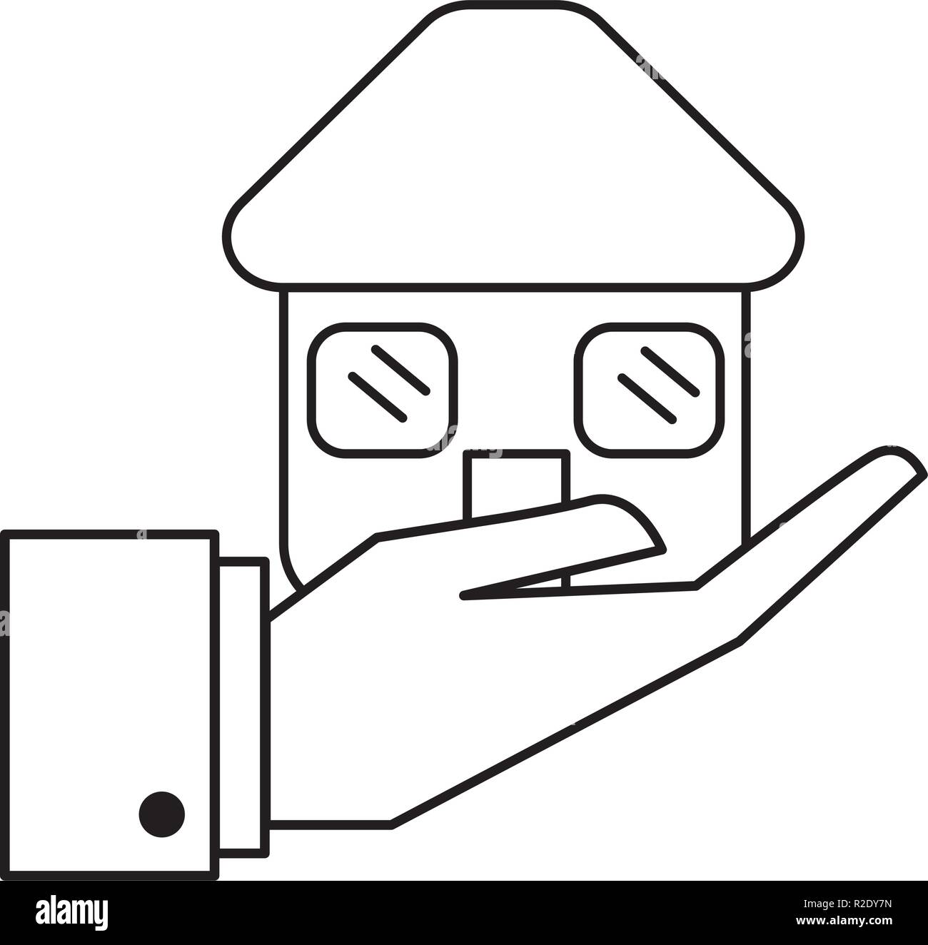 Isolted eco house design Stock Vector Image & Art - Alamy