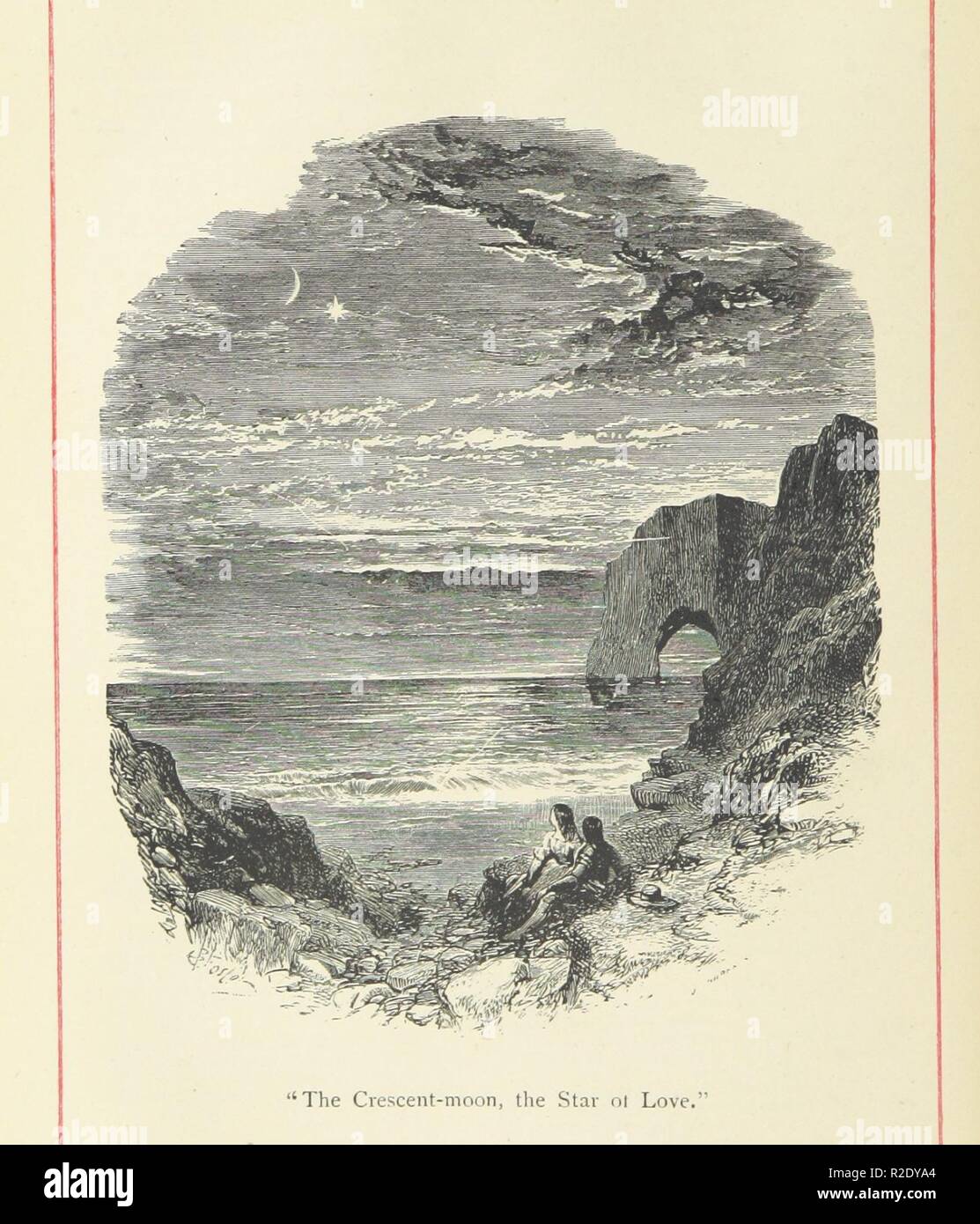 page 308 of 'The poetical works of William Wordsworth, etc' . Stock Photo