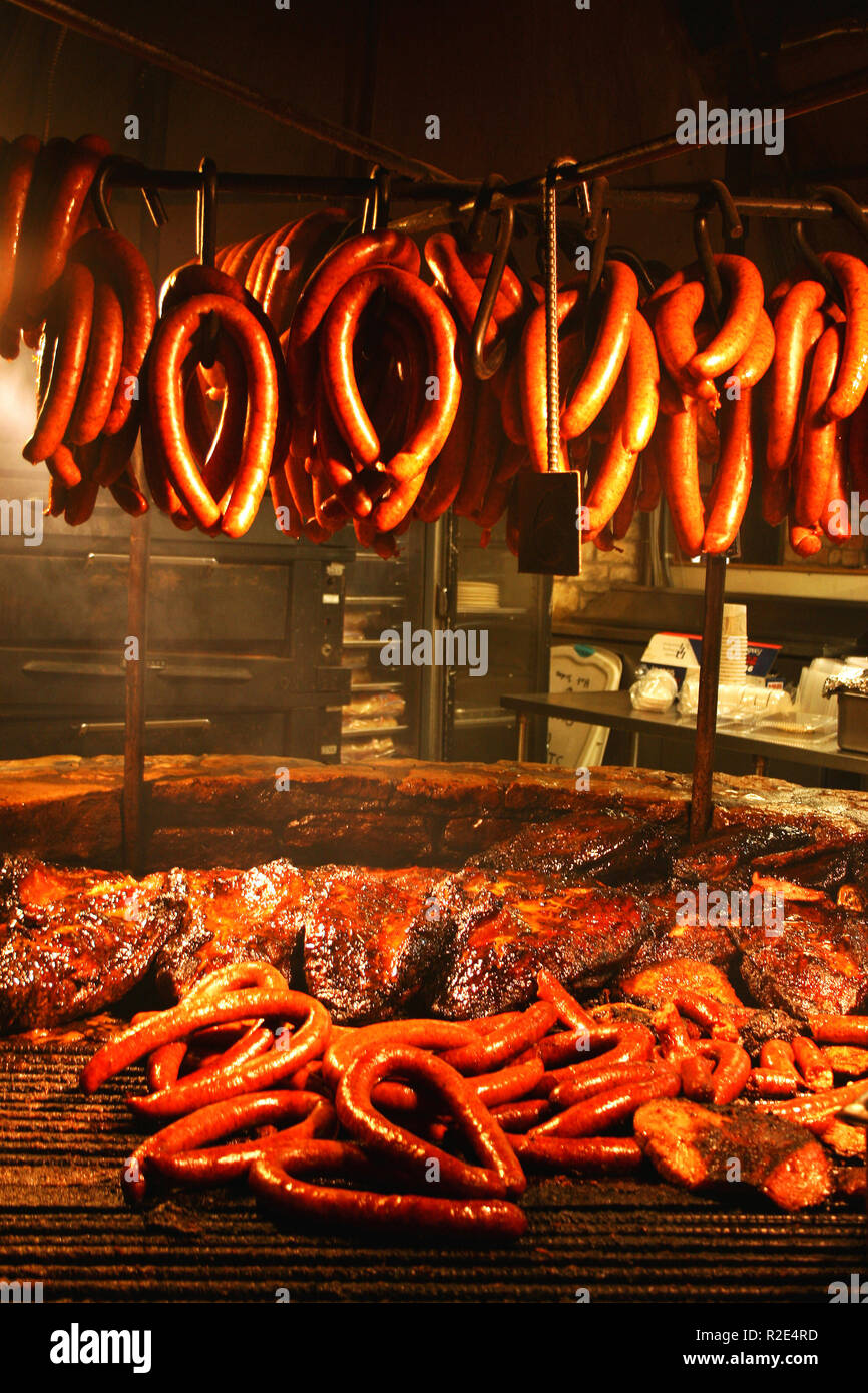 Bbq pit sausages hires stock photography and images Alamy