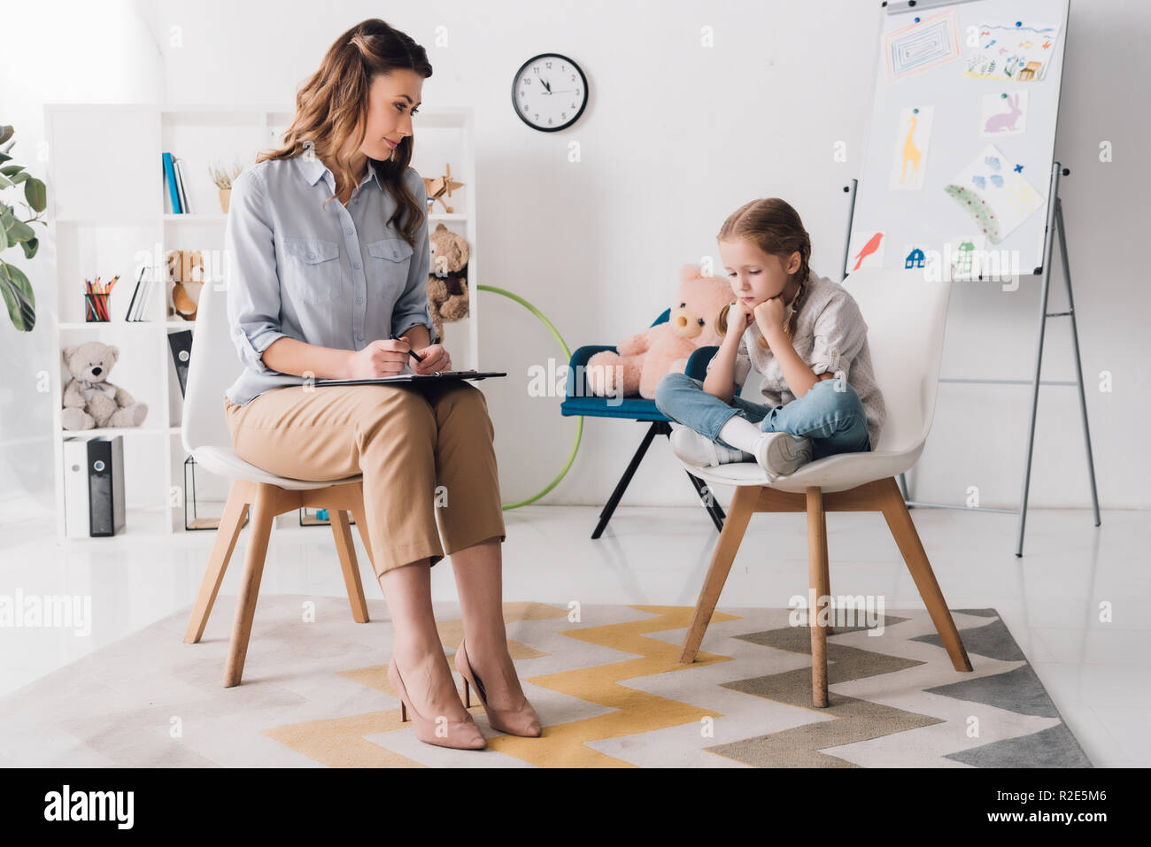 Depressed child hires stock photography and images Alamy