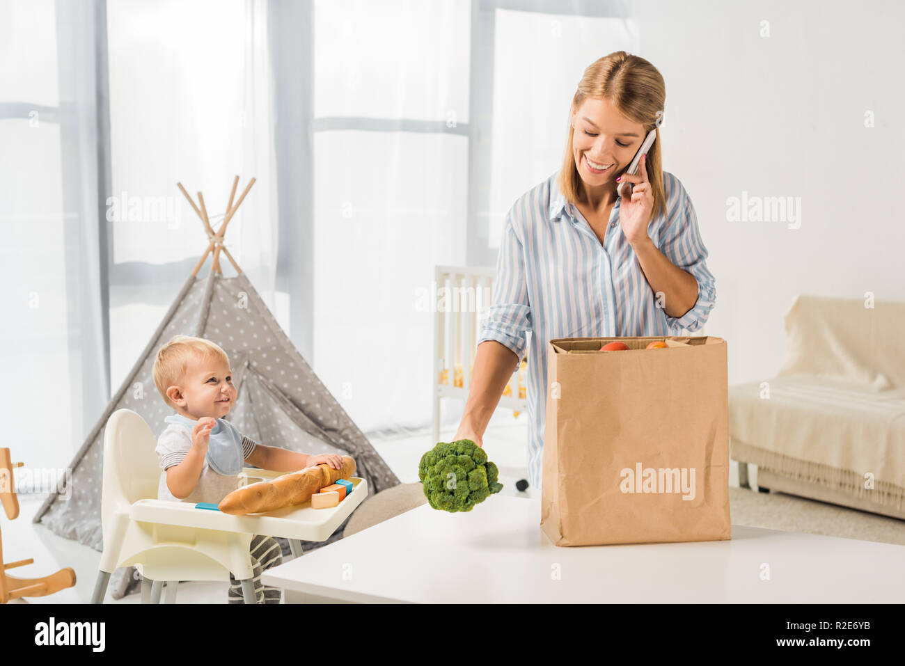 baby talking chair