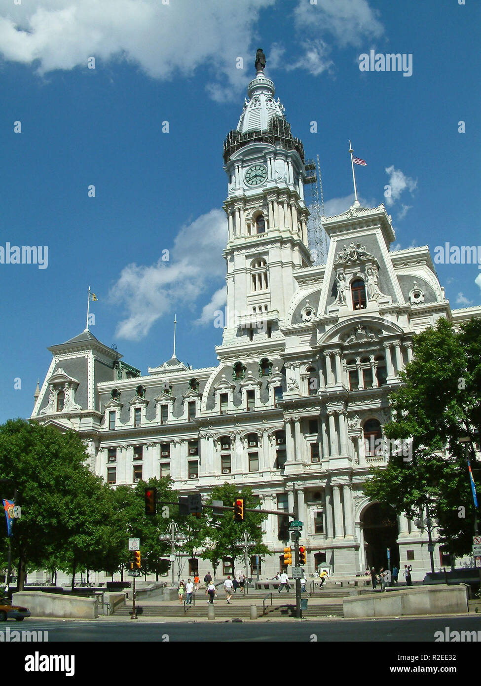 philadelphia city hall Stock Photo