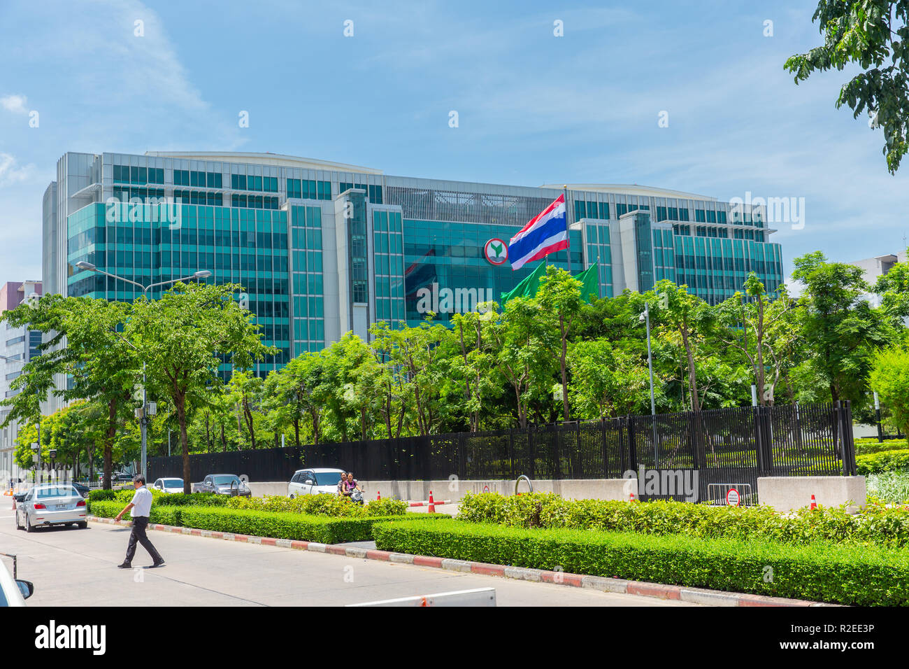 Kasikornbank Also Known As Kasikorn Bank Or Kbank Largest Banking And Financial Group In Thailand As Thai Farmers Bank Hq Office Building In Muangthon Stock Photo Alamy