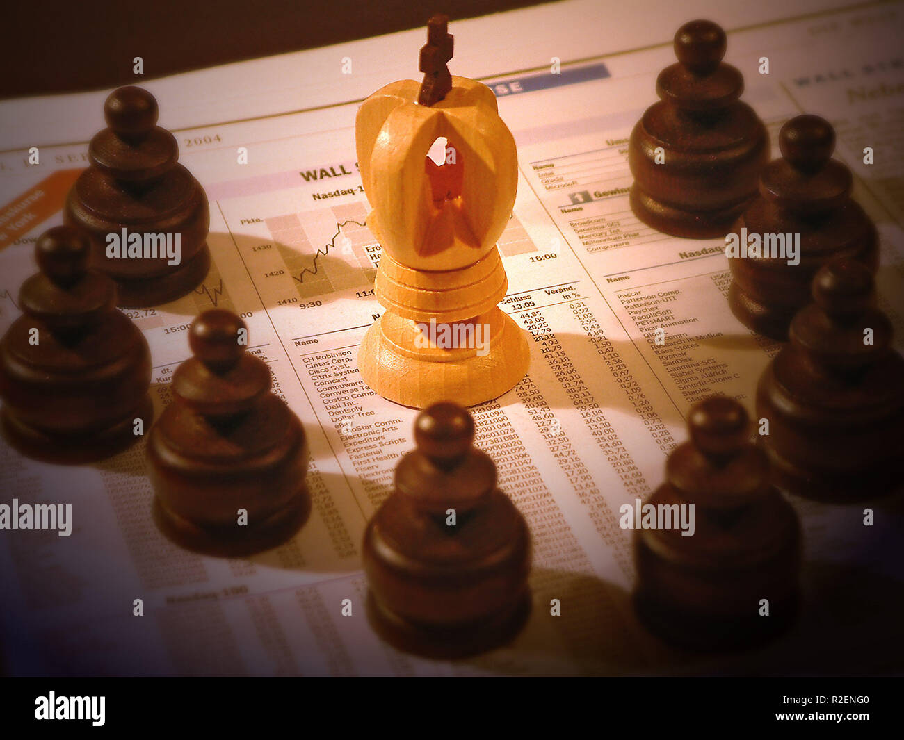 chess matt-1 Stock Photo